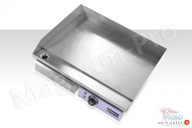 Grill elektryczny, płyta grillowa 55x35 cm, gładka, opiekacz