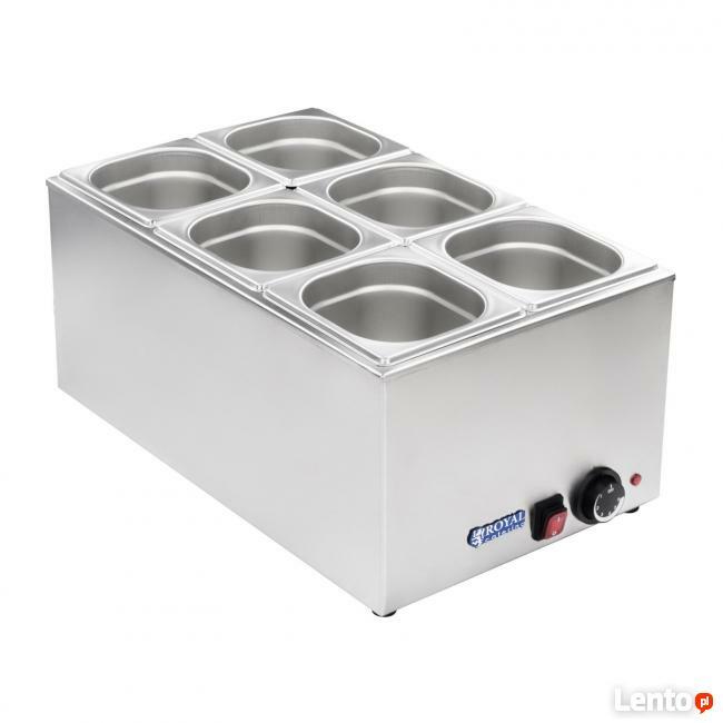 Bemar bufet grzewczy podgrzewacz elektryczny 6 x GN 1/6