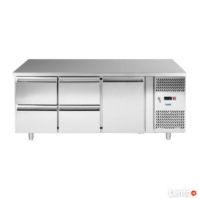 Stół chłodniczy 180x70 cm regulowane nóżki stal nierdzewna