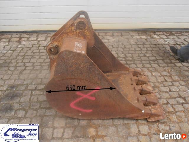 Łyżki do maszyn budowlanych.