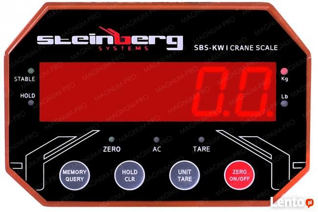 Hakowa waga przemysłowa 3 tony podwieszana LED