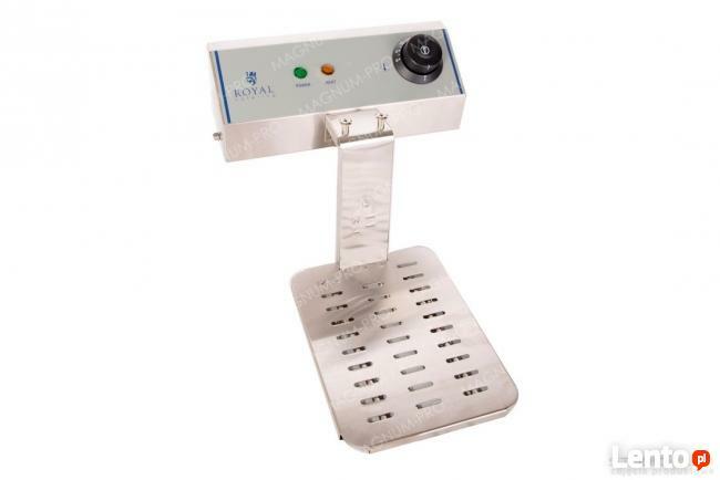 Podwójna frytkownica frytownica 2x10L ECO zimna strefa 230V