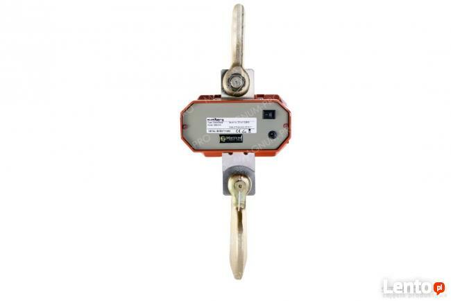 Hakowa waga przemysłowa 3 tony podwieszana LED