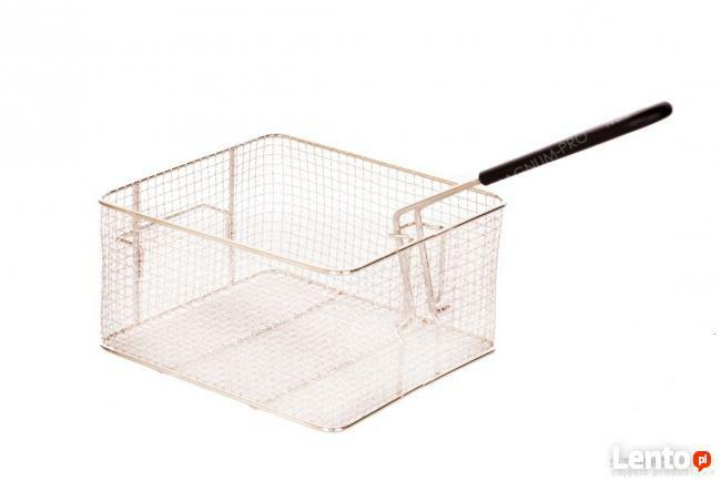 Podwójna frytkownica frytownica 2x10L ECO zimna strefa 230V