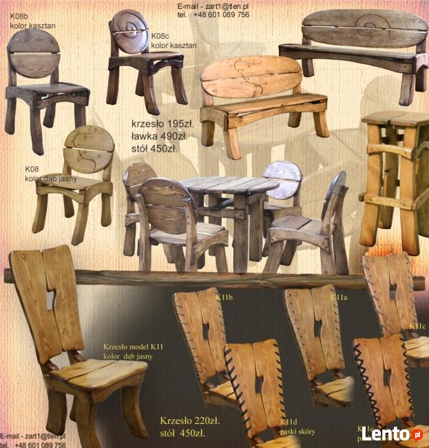 Drewniane meble ARTstyle, solidne i bardzo trwałe,