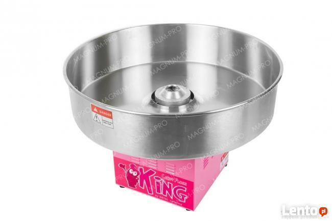 Maszyna do waty cukrowej XXL wata cukrowa + osłona + cukier