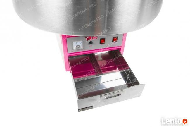 Maszyna do waty cukrowej XXL wata cukrowa + osłona + cukier