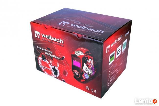 Hełm spawalniczy przyłbica automatyczna