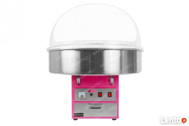 Maszyna do waty cukrowej XXL wata cukrowa + osłona + cukier