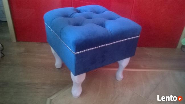 Taboret pufa krzesło do toaletki
