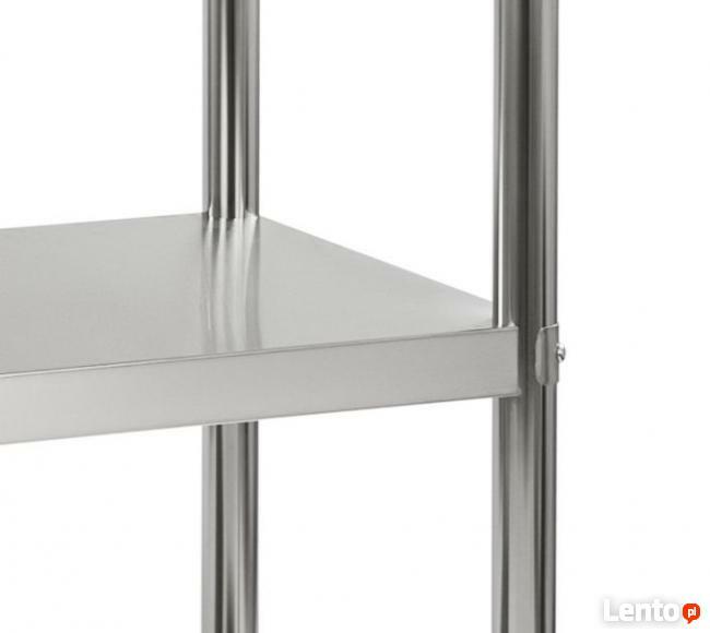 Regał gastronomiczny 4 półki stal nierdzewna