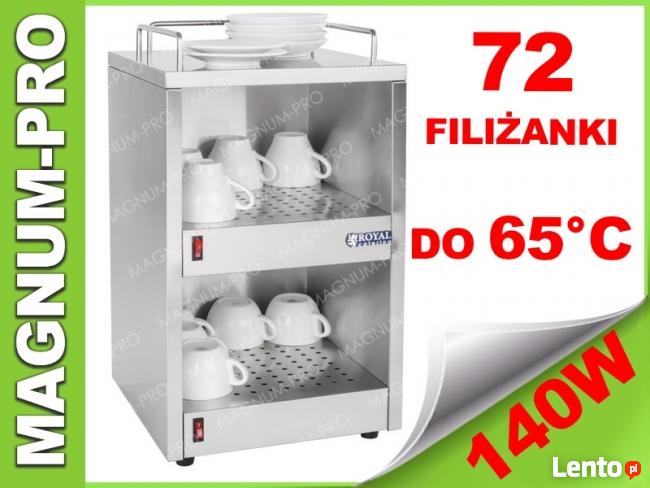 Podgrzewacz do filiżanek, stal szlachetna 72 filiżanki