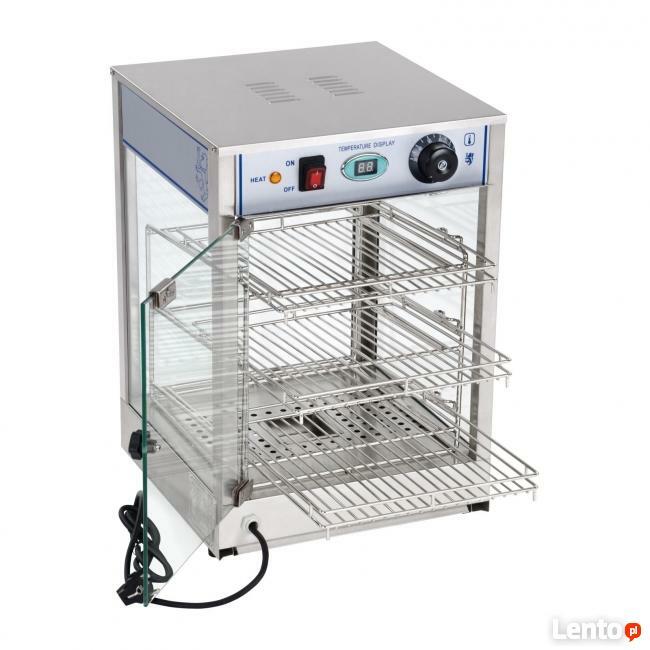 Witryna ekspozycyjna grzewcza 850W oświetlenie