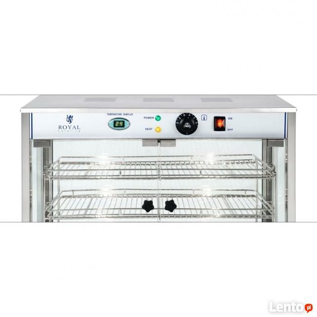 Witryna ekspozycyjna grzewcza 1200W oświetlenie