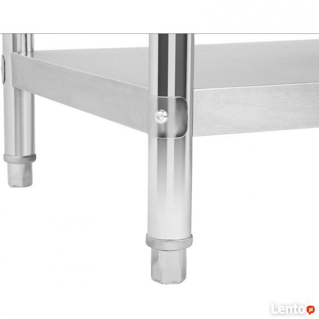 Regał gastronomiczny 4 półki stal nierdzewna