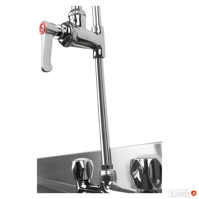 Bateria zlewozmywakowa ze spryskiwaczem 2-otworowa