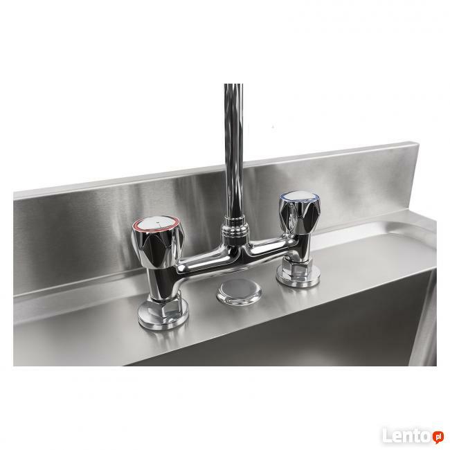 Bateria zlewozmywakowa ze spryskiwaczem 2-otworowa