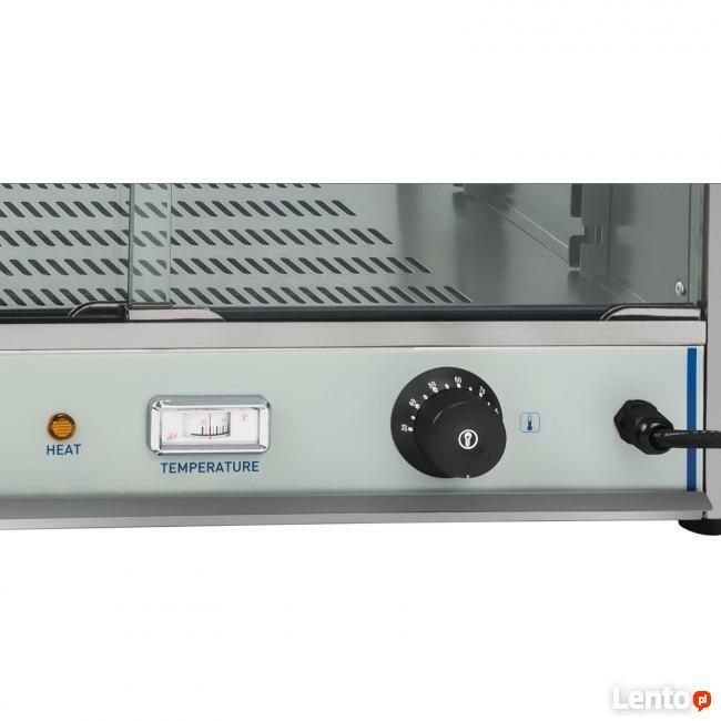 Witryna ekspozycyjna grzewcza 1000W przesuwne drzwiczki