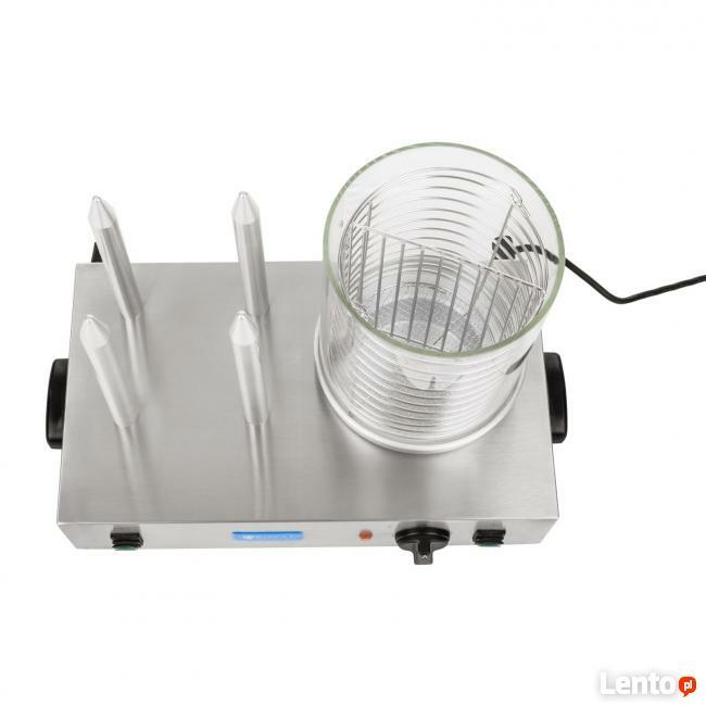 Parowy podgrzewacz do parówek i bułek 2w1 hot dogi