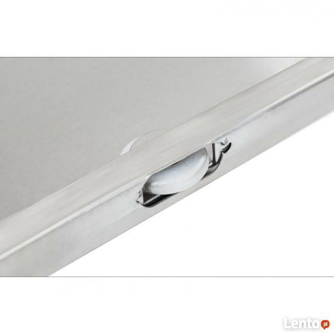 Szafka ścienna stal nierdzewna przesuwne drzwi 200x65x40cm