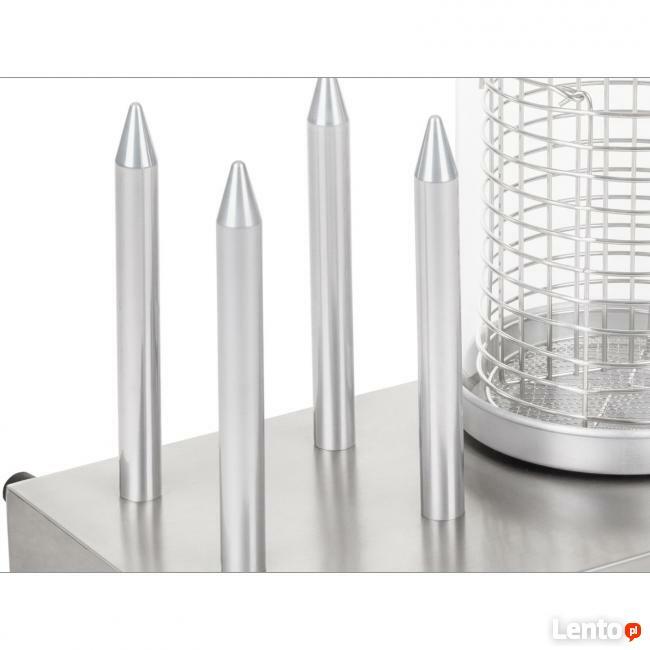 Parowy podgrzewacz do parówek i bułek 2w1 hot dogi