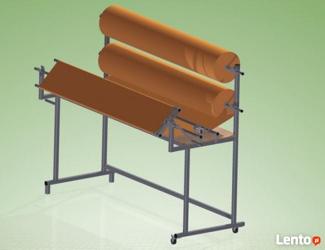 Stojak na folie - przewijarka do materiałów