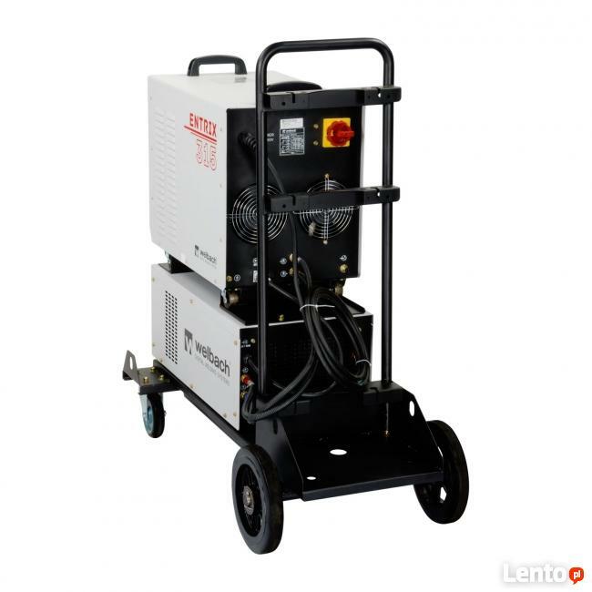 Cyfrowa spawarka do aluminium z chłodnicą 315A