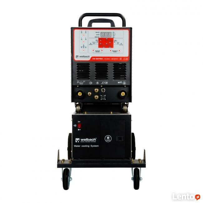 Cyfrowa spawarka do aluminium z chłodnicą 315A