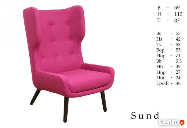 obnizka cen sprzedam fotel uszak po atrakcyjnej cenie