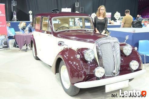 Samochód do ślubu, Auto do ślubu, angielska limuzyna, klasyk