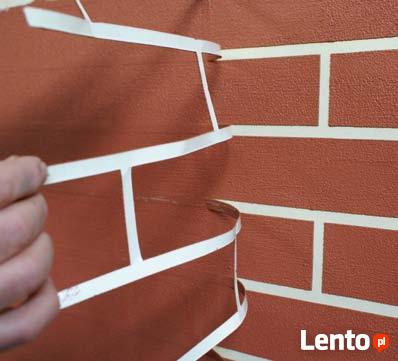 SZABLON CEGŁY CEGŁA do tynków farby na ścianę