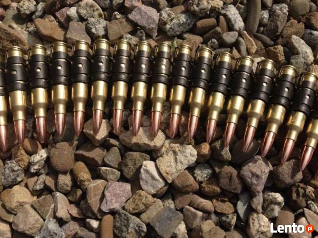 NOWY! Bullet Belt, PAS Z NABOJAMI, taśma amunicyjna, całe na