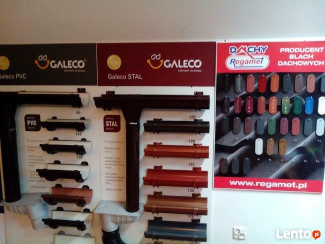 Blachodachówka , Blacha trapezowa , Rynny , Podbitka