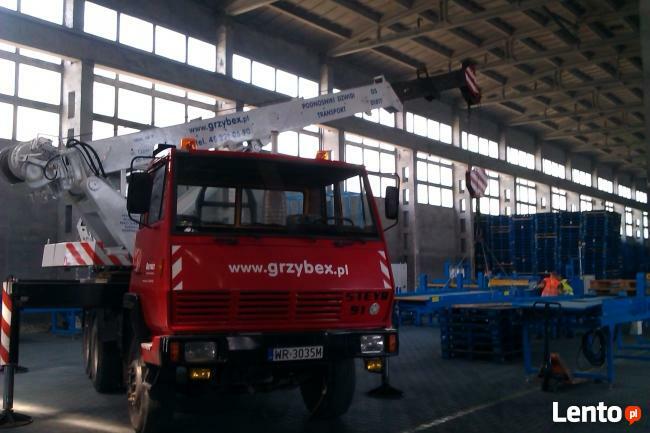 DŹWIG Radom USŁUGI DZWIGOWE TANIO Dzwigi Transport