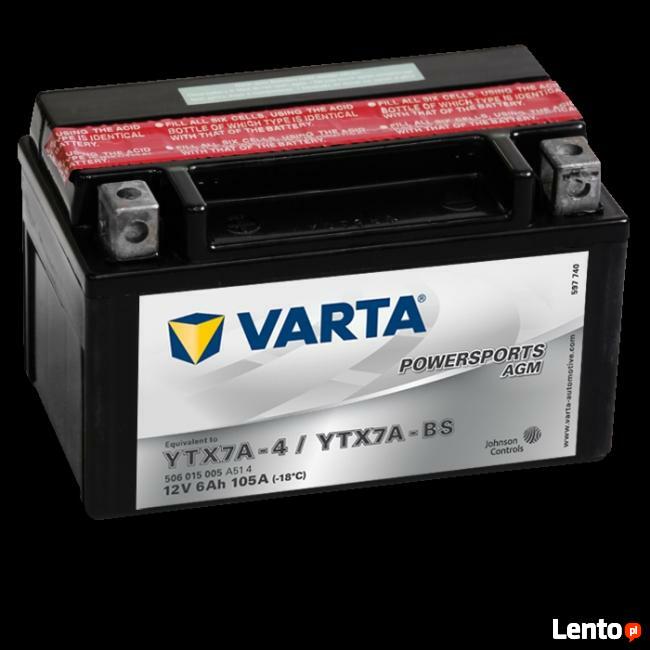 Akumulatory motocyklowe Exide Varta Powerbat Yuasa Kraków