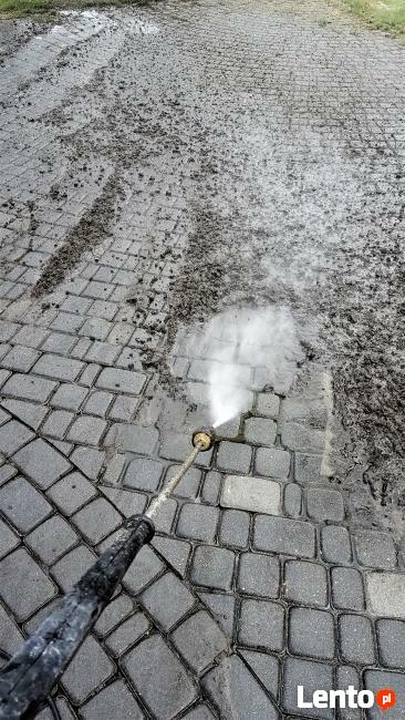 Mycie kostki brukowej, podjazdów, tarasów Łódź, Zgierz