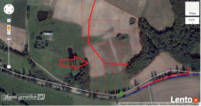 Kaszuby!Piękna działka na skarpie! Malowniczy teren