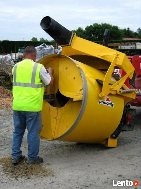 betoniarka ciągnikowa samozaładowcza z systemem ważenia BAP