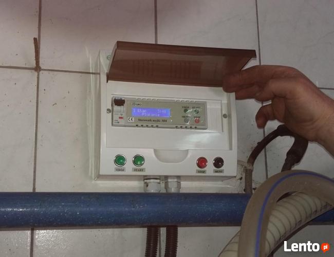 Sterownik doju do myjki udojowej dojarki udoju, mycie montaż