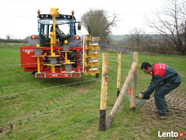 Maszyna do rozwijania drutu kolczastego CLOTURMATIC