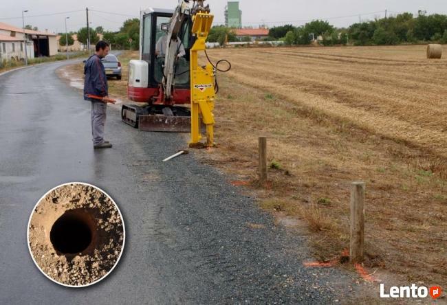 Wibromłot do drążenia otworów VIBROFONCEUR