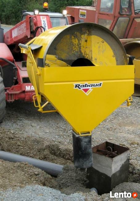 betoniarka ciągnikowa samozaładowcza z systemem ważenia BAP