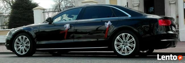 Czarne Audi A8 4.2 V8 wersja przedłużana LONG