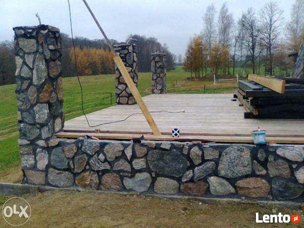 Kamień polny łupany 30zł m2