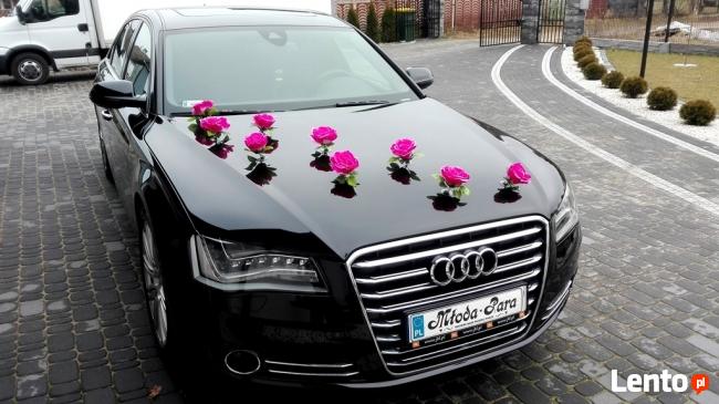 Czarne Audi A8 4.2 V8 wersja przedłużana LONG