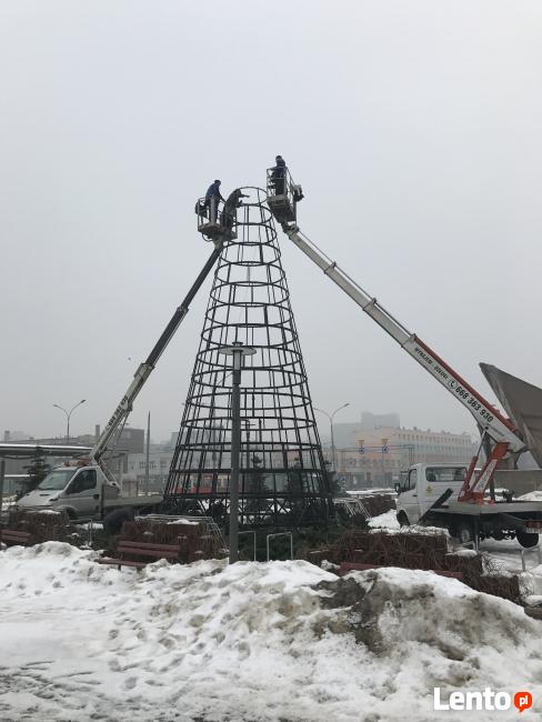 Zwyżka wynajem Jaworzno, podnośnik koszowy Jaworzno 668363930