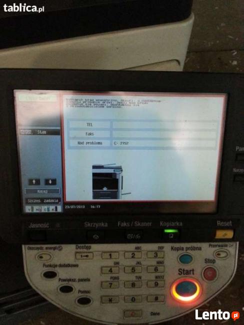 Naprawa Develop Konica Minolta kopiarki drukarki, dojazd do