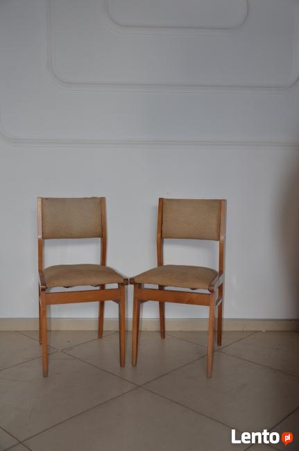 2 Krzesła, Oryginalne krzesło tapicerowane,Krzesło PRL,fotel