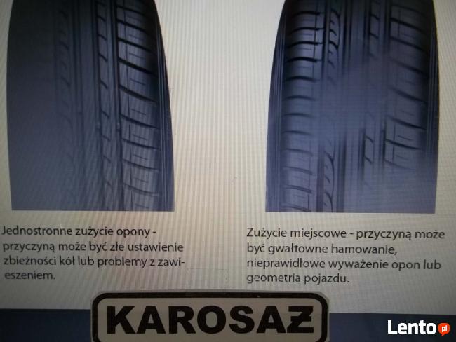 Geometria kół ( zbieżność i kąty ).