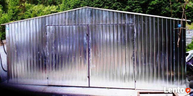 Garaże blaszane Garaż blaszany Blaszak 5x7 DWUSPAD OCYNK